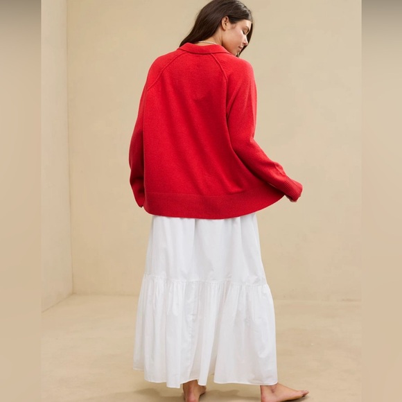 AERIE unREAL Oversized Polo Sweater - Picture 4 of 6